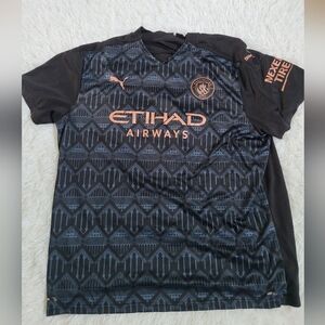 Manchester City Kun Aguero 2020-21 Away Kit Women Size 3x